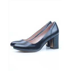 06-XA851-H336-5014 BLACK Туфли женские (натуральная кожа) размер 34
