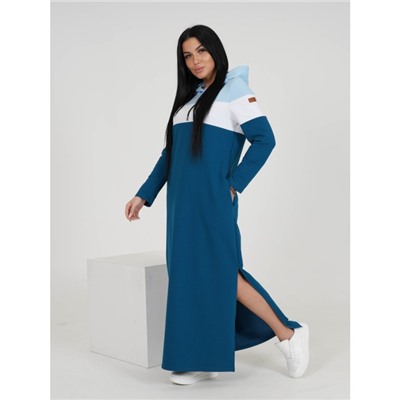 Платье Хадижа голубой Лт