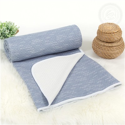 Одеяло-покрывало Бусы синие Арт Дизайн