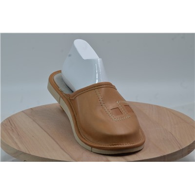 041-1-39  Обувь домашняя (Тапочки кожаные) размер 39