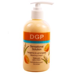 Domix Green Professional Крем для рук и тела выравнивающий тон кожи / Tangerine & Lemongrass, 260 мл