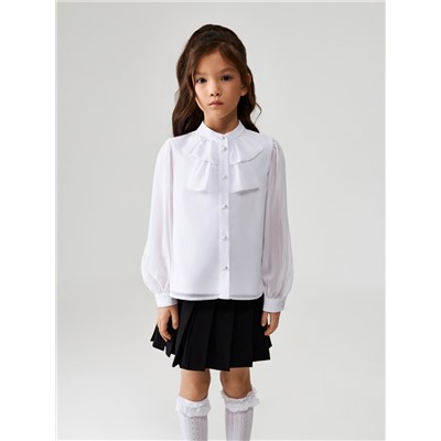 Блузка детская для девочек Julietta белый Acoola