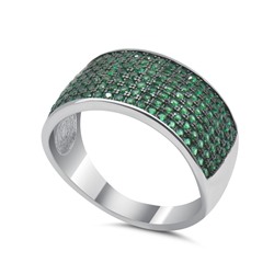 Серебряное кольцо с куб.цирконием