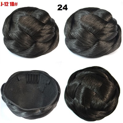 Накладная гулька для волос J010-3