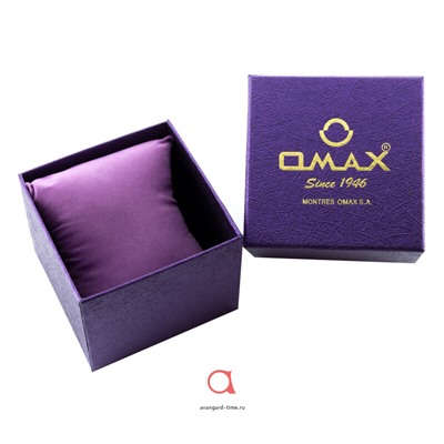 Коробочка для часов Omax маленькая фиолет-2