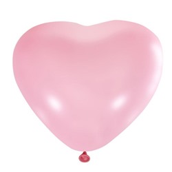 Шар латексный 12" «Сердце», пастель, набор 50 шт., цвет розовый 5303428