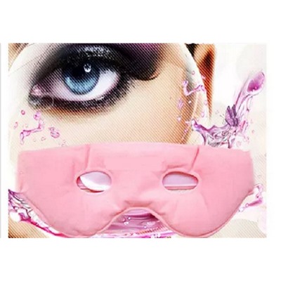 Турмалиновая маска вокруг глаз розовая