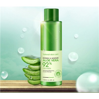 Эмульсия для лица с экстрактом Алоэ Refresh & Moisture Aloe Vera 92% Emulsion, 120 мл