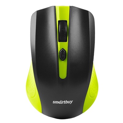 Мышь оптическая беспроводная Smart Buy SBM-352AG-GK ONE (green/black)