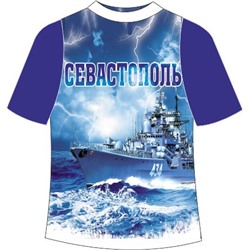 Подростковая футболка Севастополь гроза