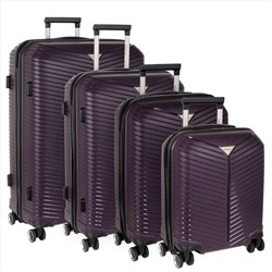 Комплект из 4-х PP чемоданов РР823 Polar (Фиолетовый)