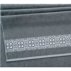 Полотенце махровое Мозаика серый Текс-Дизайн