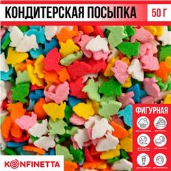 Посыпка фигурная «Светлой Пасхи» кролики, 50 г.