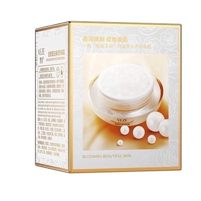 Veze Увлажняющий крем для лица с коллагеном и жемчугом Collagen Bouncing Pearl Cream, 30гр