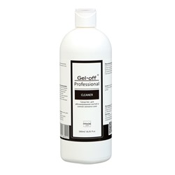 Средство для обезжиривания ногтей и снятия липкого слоя Gel-off Cleaner Professional, 500 мл