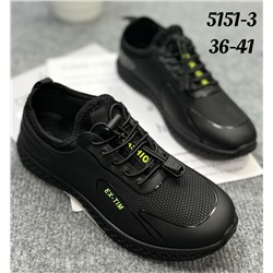 Женские кроссовки 5151-3 черные