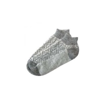 Женские  шерстяные носки с ромашками - 802.21