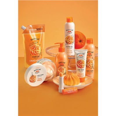 Жидкое мыло для рук «Апельсиновая меренга» Beauty Cafe