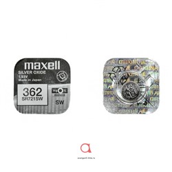 MAXELL SR-721SW (362) 1PC 0% Hg Оксид серебра
