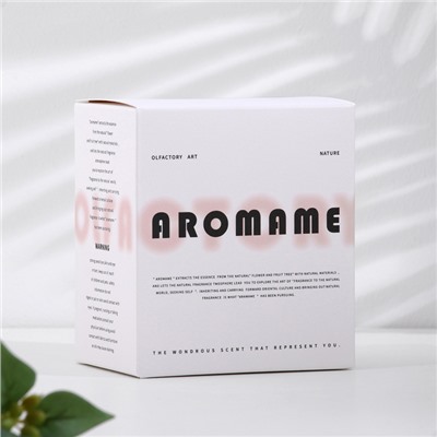 Набор диффузор ароматический "Aromame", аргентинский сладкий апельсин 500мл круглая банка