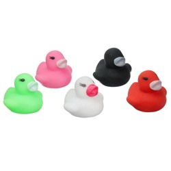 Набор резиновых игрушек для ванны «Цветные уточки», 3,5 см, 6 шт, цвет МИКС, Крошка Я