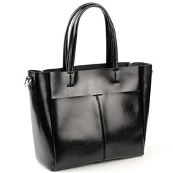 Женская кожаная сумка 1685 Блек