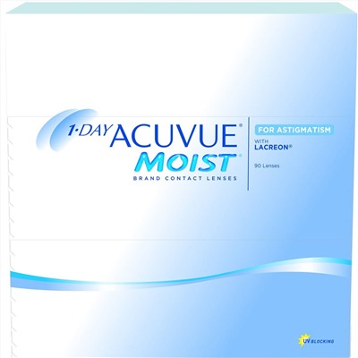 1 Day MOIST for Astigmatism (90 pack)