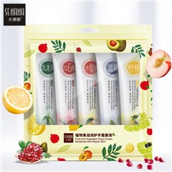 Набор кремов Senana Fruit And Vegetable Hand Cream 5шт