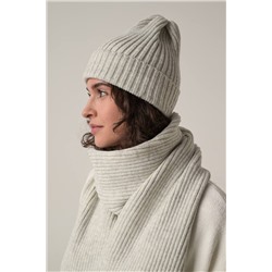 Комплект шапка и шарф ПРв 098-3 Серый