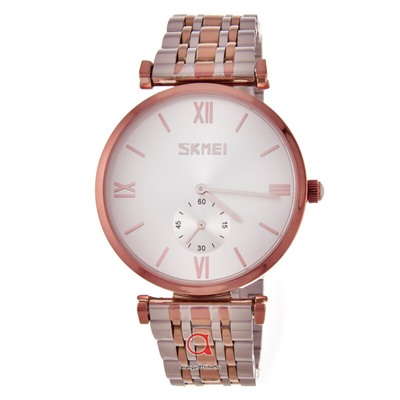 Skmei 9198TRGSI-B rose gold/silver-silver men size