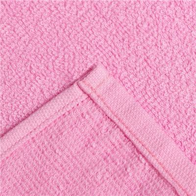 Набор махровых декоративных салфеток Этель "Beautiful"30х30см-8шт, цвет розовый, 100% хлопок