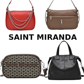 SaintMiranda - оригинальные сумки из экокожи (отшивает фабрика MIRONPAN)