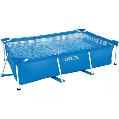 Бассейн карcканый 220х150х60см RECTANGULAR FRAME POOL INTEX, уп.1