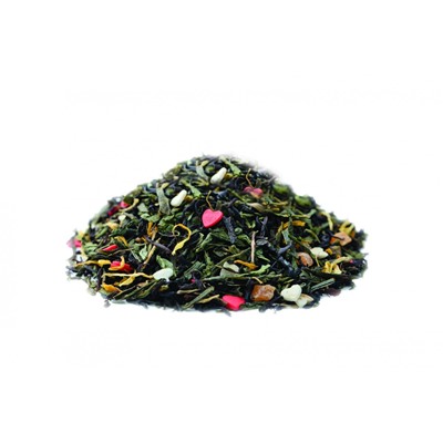 Чай Gutenberg  ароматизированный зелёный с чёрным "Основной инстинкт", 100 гр