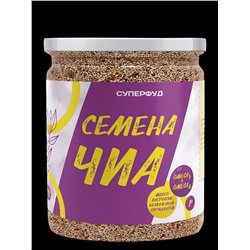 Суперфуд "Намажь_орех" Семена чиа 380 гр.