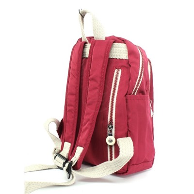 Рюкзак жен текстиль CF-6266,  1отд,  4внут+5внеш/ карм,  бордовый 256621