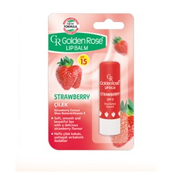 Golden Rose Бальзам для губ Lipbalm STRAWBERRY SPF15