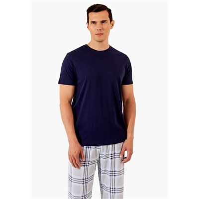 Комплект муж (брюки + футболка (фуфайка) Koddy_9 темно-синий Sensera