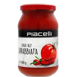 Томатный соус с перцем чили Arrabbiata Piacelli 400 гр