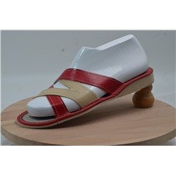 005-36  Обувь домашняя (Тапочки кожаные) размер 36