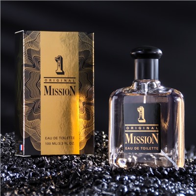 Туалетная вода мужская 1 Mission Original, 100 мл (по мотивам 1 Million (P.Rabanne)