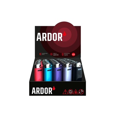 Зажигалка ARDOR А-1, (упаковка 50 шт)