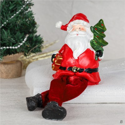 Фигурка Дед Мороз висячие ножки / CHR246 /уп 96/Новый год