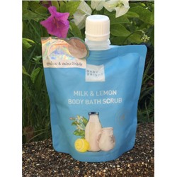 Скраб для тела c молоком и лимоном Baby Bright Milk & Lemon Body Bath Scrub 250 g.