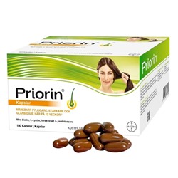 Витамины для волос и ногтей Priorin Extra 180 кап