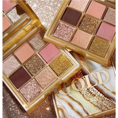 Палетка теней Huda Beauty Gold Obsessions Palette