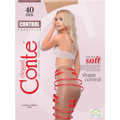 Колготки жен. Conte CONTROL 40, р.3 nero