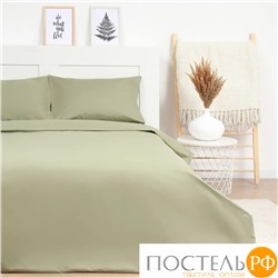 Постельное бельё LoveLife 1,5сп Ripe olive 143х215см, 150х225см, 50х70см-2шт, 100%хлопок, сатин, 125г/м²