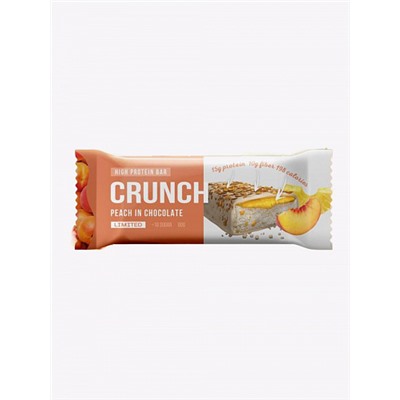 Батончик Crunch со вкусом "Персик в шоколаде"