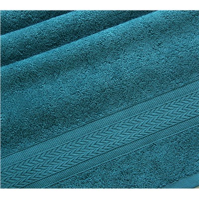 Полотенце махровое Утро морская волна Аиша Текс-Дизайн